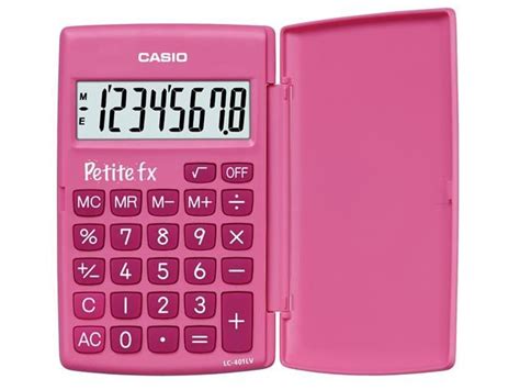 Calculadora B Sica Casio Lc Lv Rosa D Gitos Worten Pt