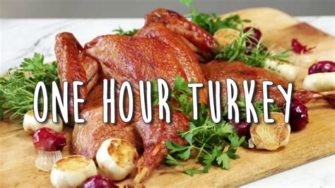 one hour turkey i thanksgiving recipe safeway youtube