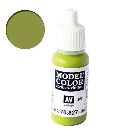 Vallejo Model Color Acrylic Paints Lime Green 70827