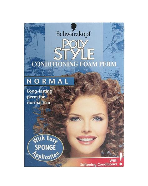 Schwarzkopf Poly Style Conditioning Foam Perm For Normal