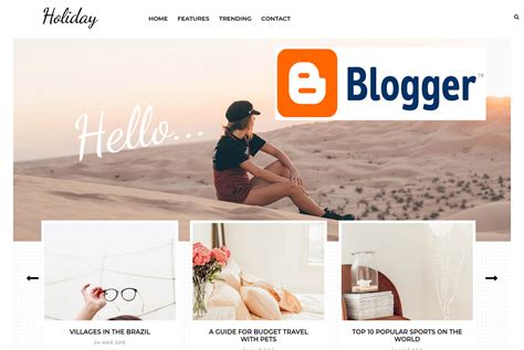 Blogger Template Responsive Design Custom Blogger Design Responsive Blogger Template Blogger ...