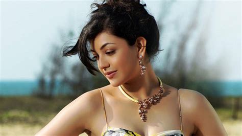 Kajal Agarwal Without Jacket In Bra Hot Photos