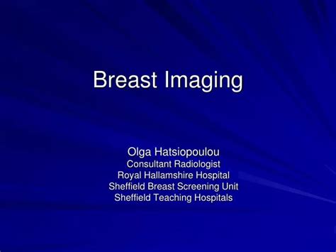 Ppt Breast Imaging Powerpoint Presentation Free Download Id4015440