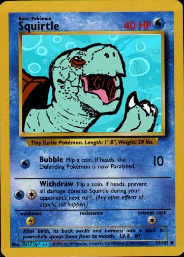 Also note that it used to be possible to find a squirtle with sunglasses during its community day, so that's something to consider carefully! I just got a squirtle card!!! Pokémon Art Academy : gamegrumps