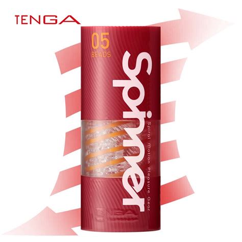 Original Tenga Spinner Tech Reusable Vacuum Sex Cup Soft Silicone