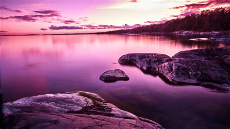 Purple Sunset Landscape 4k 8k Wallpapers Hd Wallpapers Id 28319