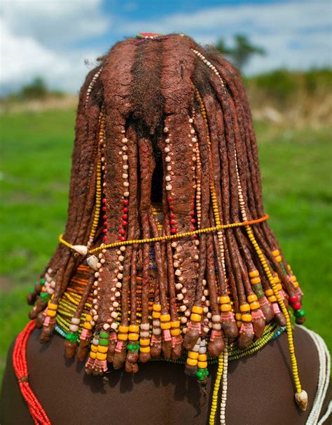 Mwila Tribe Hairstyle Angola