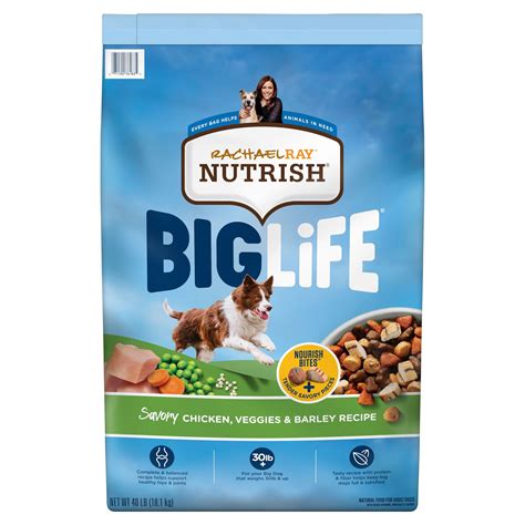 Rachael Ray Nutrish Big Life Dry Dog Food For Big Dogs Savory Chicken