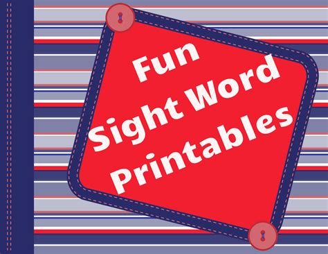 Kindergarten Sight Word Search Free Kindergarten Printables