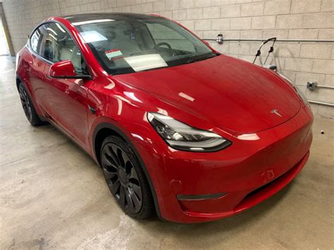 I also talk about the drive home and the couple of accessories we installed within the. Check out the first red Tesla Model Y's with white ...