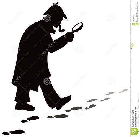 Download High Quality Footprint Clipart Detective Transparent Png