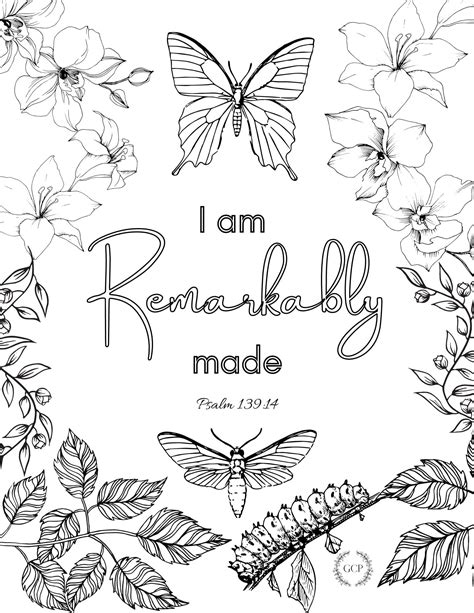 Printable Scripture Coloring Pages For Adults
