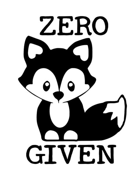 Making a cricut mat sticky again. Zero Fox Given SVG Digital Download File