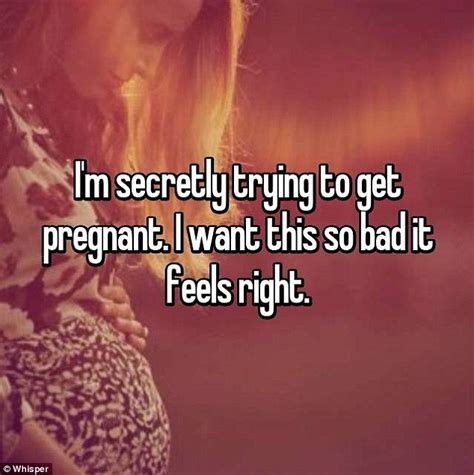 Women Confess Reasons Theyre Trying To Get Pregnant Without Telling