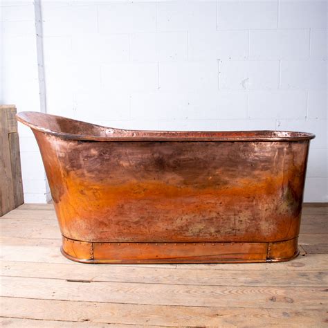 Antique Copper Slipper Bath Antique French Baths Ltd
