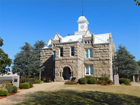 Old Johnston County Courthouse Tishomingo Oklahoma Cons Flickr