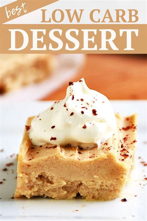 The Best Low Carb Dessert Easy To Make With Just 3 Ingredients No