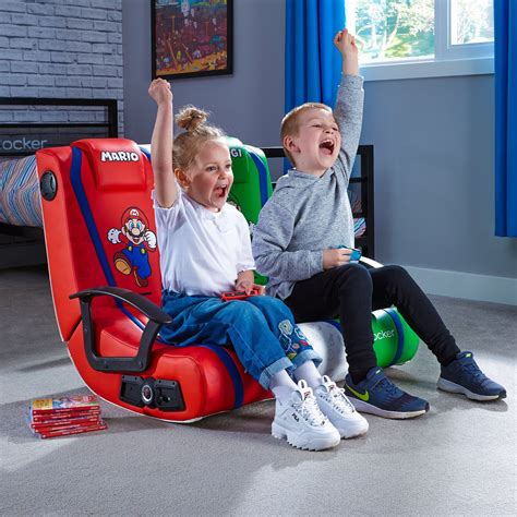 Official Super Mario™ Dual VS 2.1 Floor Gaming Chair - Seats 2 Iconic