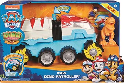 Paw Patrol Dino Rescue Dino Patroller Motorized Team Vehicle With