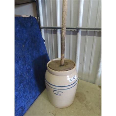 Marshall Pottery 3 Gal Butter Churn