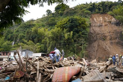 At Least 14 Dead 35 Injured In W Colombia Landslide Cgtn