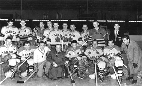 Belleville Mcfarlands 1959 World Ice Hockey Champions Hockeygods