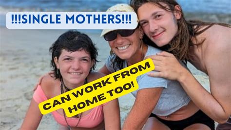 Single Mother Working From Home You Can Too Youtube