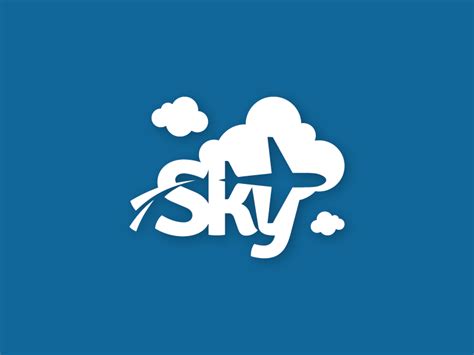 Sky By Mistershot Symbol Logo Logo Sky Design September 2014 Cool Logo Logo Inspiration