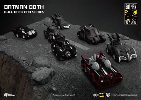 Batman Gets Pull Back Batmobiles From Beast Kingdom
