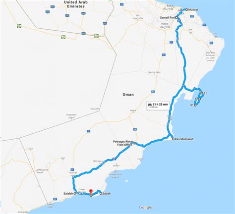 Reise Meint Ausüben Roadtrip Oman Route Harmonisch Kies Transzendieren