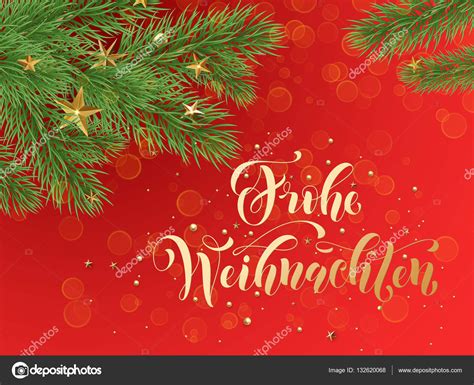 German Merry Christmas Frohe Weihnachten Decoration Ornaments