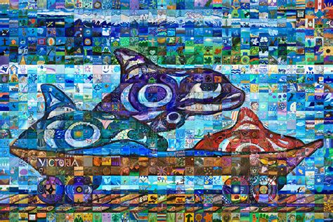 Victoria Canada Mosaic Murals