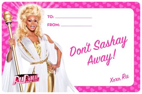 Rupauls Drag Race Valentines Day Cards Get Them Here Rupauls