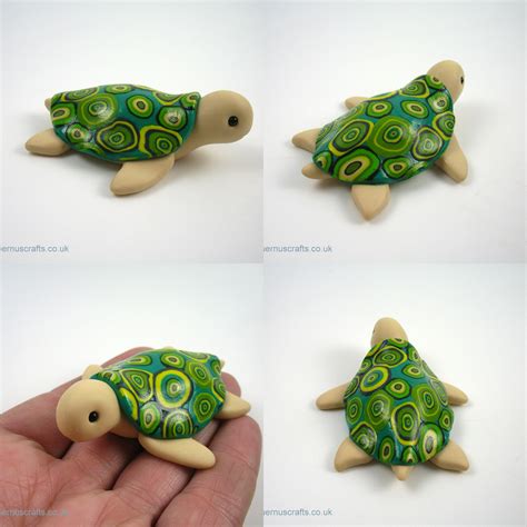 Little Sea Turtle Clay Crafts Air Dry Diy Clay Air Dry Clay Polymer