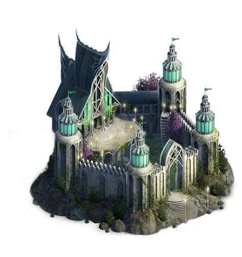 Rivendell Fantasy Concept Art Environment Concept Art Elven City