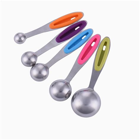 Buy A Set Of 5 Kitchen Tools Stainless Steel Measuring