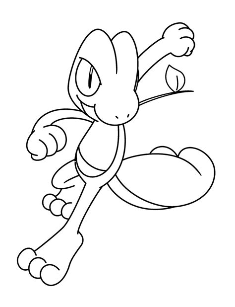 Pokemon Coloring Pages Mudkip At Free