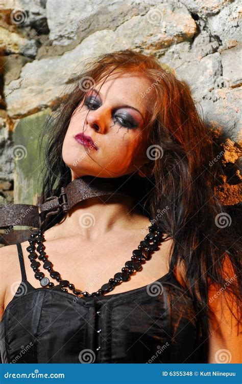 Goth Girl With Chains Royalty Free Stock Image Cartoondealer Com