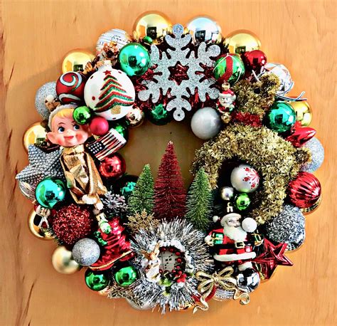 We did not find results for: Vintage Christmas ornament wreath. Nostalgic, kitschy, mid ...