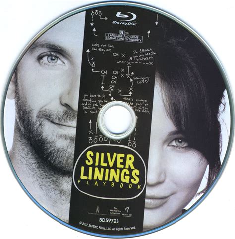 Silver Linings Playbook 2012 R1 Disc Dvd Cover Dvd Covers And Labels