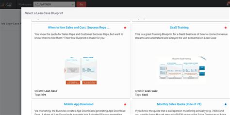 Lean Case · Business Plan Tool All Planning And Tracking Without Excel
