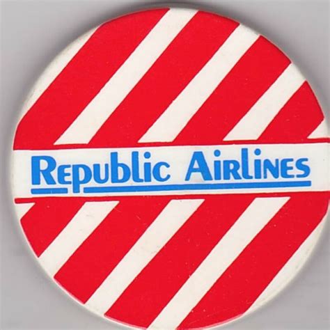 Republic Airlines Um Badge Republic Airlines Republic Badge