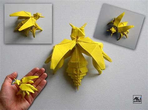 Origami Bee Origami Easy Easy Origami For Kids Origami Tutorial Easy