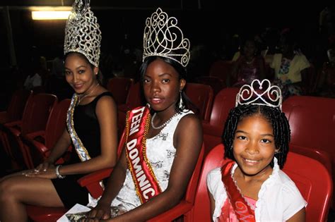 carnival princess teen pageant contestants officially launched dominica news online