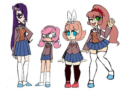 I Made A Personality Swap Au Let Me Know What You Think Ddlc
