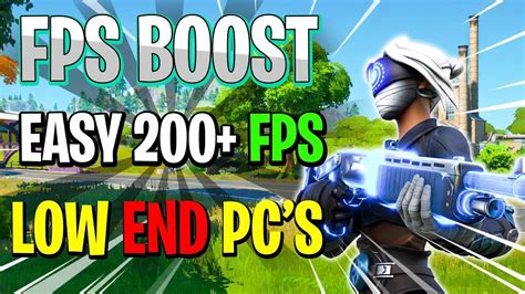 How To Higher Your Fps On Fortnite Youtube