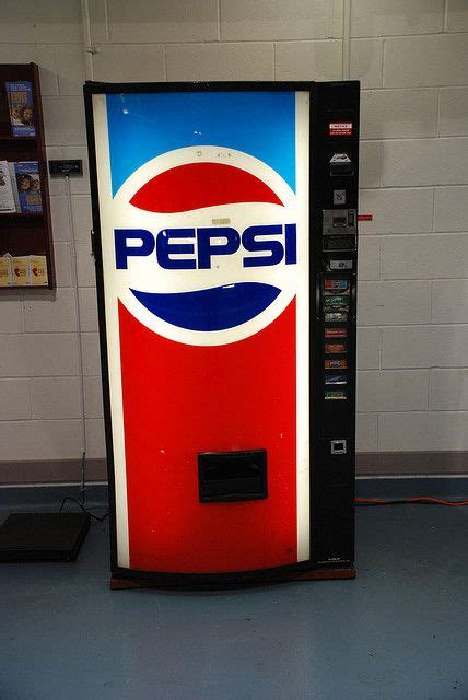 Pepsicola Vintage Machine Soda Softdrink Insertcoin Pepsi Cola