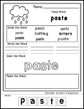 They can also be composed of ice particles and snow in very cold temperatures. Rain Cloud - Editable Word Worksheet w/ Theme Focus by Dollar Store Teacher