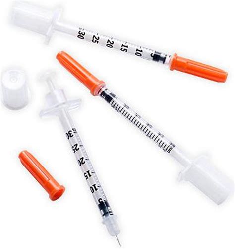 Bd Ultra Fine Syringe 05ml 31g 6mm 100 Pack
