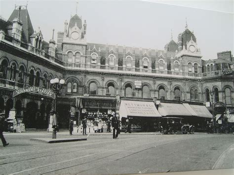 Highbury And Islington Station Before Being Bombed During Wwii On The